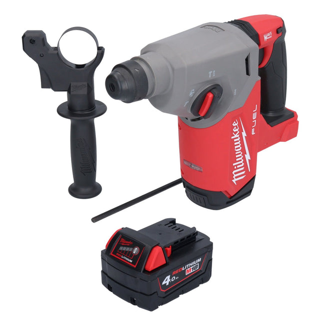 Milwaukee M18 FH-401 Marteau perforateur sans fil 18 V 2,5 J SDS plus Brushless + 1x batterie 4,0 Ah - sans chargeur