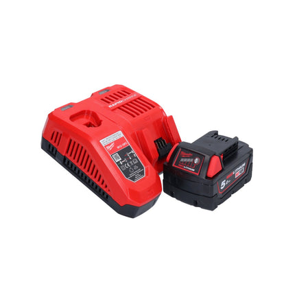 Milwaukee M18 FH-501 Marteau perforateur sans fil 18 V 2,5 J SDS plus Brushless + 1x batterie 5,0 Ah + chargeur