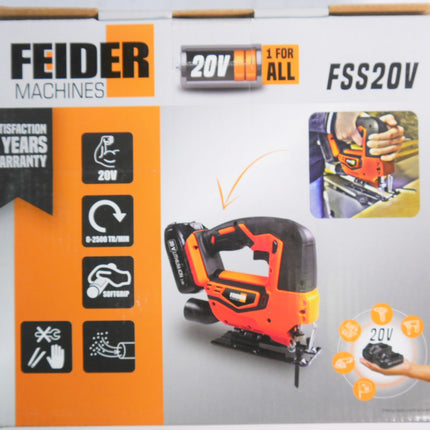 Feider Machines Akku Stichsaege FSS 20V Neuwertig 1 - toolbrothers