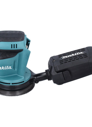 Makita DBO 180 RT1J Akku Exzenterschleifer 18 V 125 mm + 1x Akku 5,0 Ah + Ladegerät + Toolbrothers SPIDER Schleifset Netzschleifmittel + Makpac - Toolbrothers