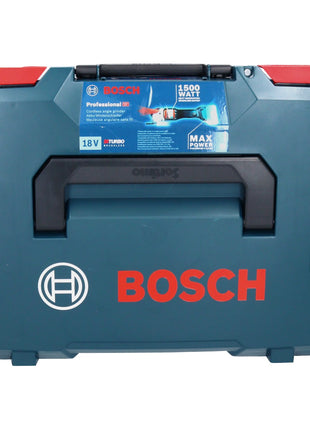 Bosch GWX 18V-15 SC Professional Akku Winkelschleifer 18 V 125 mm BITURBO X-LOCK + 2x Akku 5,0 Ah + Ladegerät + L-BOXX - Toolbrothers