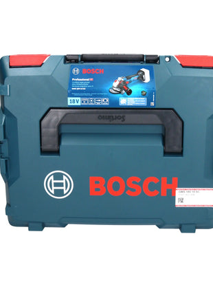 Bosch GWS 18V-10 SC Meuleuse angulaire sans fil 18 V 125 mm Brushless + 1x batterie ProCORE 8,0 Ah + chargeur + L-Boxx