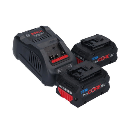 Bosch GWS 18V-10 SC Meuleuse angulaire sans fil 18 V 125 mm Brushless + 2x batterie ProCORE 8,0 Ah + chargeur + L-Boxx
