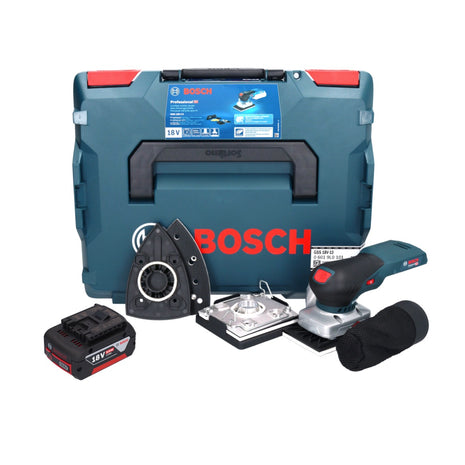 Lijadora orbital a batería Bosch GSS 18V-13 18 V + 1x batería 5,0 Ah + L-BOXX - sin cargador