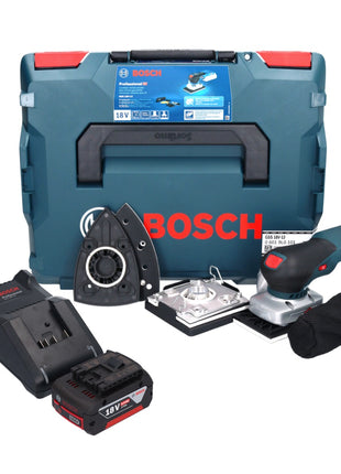 Bosch GSS 18V-13 Ponceuse vibrante sans fil 18 V + 1x batterie 5,0 Ah + chargeur + L-BOXX