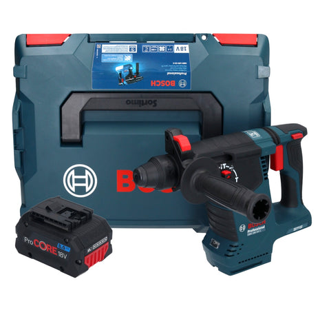 Bosch GBH 18V-24 C Professional Marteau perforateur sans fil 18 V 2,4 J Brushless SDS plus + 1x batterie ProCORE 8,0 Ah + L-BOXX - sans chargeur