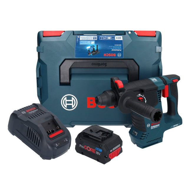 Bosch GBH 18V-24 C Marteau perforateur sans fil professionnel 18 V 2.4 J Brushless SDS plus + 1x batterie ProCORE 8.0 Ah + chargeur + L-BOXX