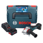 Bosch GWS 18V-10 PSC Professional Meuleuse angulaire sans fil 18 V 125 mm Brushless + 1x batterie ProCORE 8,0 Ah + chargeur + L-Boxx