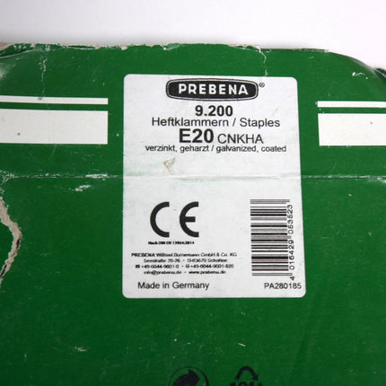 Transportschaden 3x Prebena E20CNKHA Heftklammern 20mm 9200 Stueck aus verzinktem Stahl geharzt 4 - toolbrothers