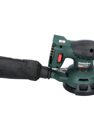 Metabo SXA 18 LTX 125 BL akumulatorowa szlifierka oscylacyjna 18 V 125 mm ( 600146840 ) bezszczotkowa + 2x zestaw ścierny sieciowy Toolbrothers SPIDER + metaBOX - bez akumulatora, bez ładowarki