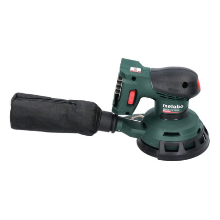Metabo SXA 18 LTX 125 BL Ponceuse orbitale sans fil 18 V 125 mm (600146840) sans balais + 4x Set d'abrasifs filet Toolbrothers SPIDER + metaBOX - sans batterie, sans chargeur