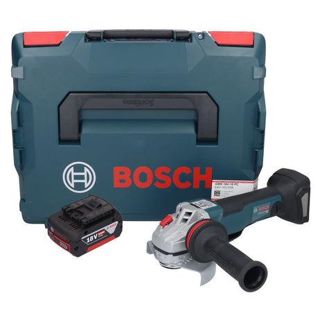 Bosch GWS 18V-10 PC Professional Akku Winkelschleifer 18 V 125 mm Brushless + 1x Akku 5,0 Ah + L-Boxx - ohne Ladegerät - Toolbrothers