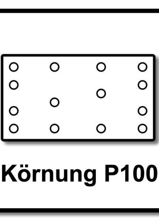 Festool Rubin 2 STF 93X178/8 P100 RU2/50 Schleifstreifen 93 x 178 mm P100 50 Stk. ( 499064 ) für RS 300, RS 3, LRS 93 - Toolbrothers