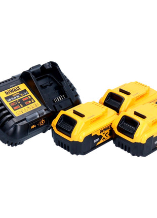 DeWalt Akku Starter Set 18 V 3x DCB 184 Akku 5,0 Ah + DCB 116 XR Schnell Ladegerät - Toolbrothers