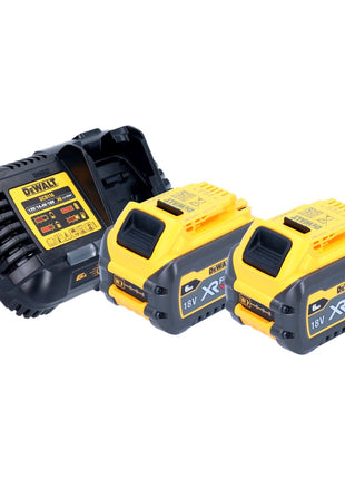 Kit de démarrage sans fil 18 V DeWalt 2x DCB 546 batterie 6,0 Ah + DCB 116 XR chargeur rapide