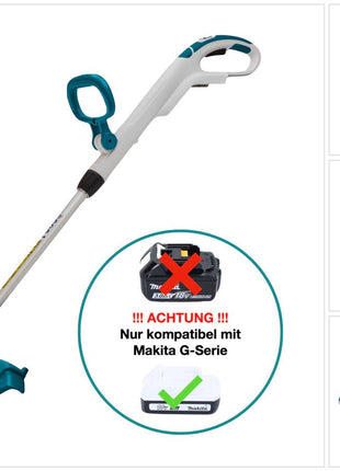 Neuwertig Makita UR 180 DZ Akku Rasentrimmer 18 V 260 mm G Serie kein LXT Solo ohne Akku ohne Ladegeraet 2 - toolbrothers