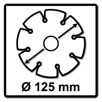 Bosch Standard for Universal Disques à tronçonner diamantés 125 x 22,23 mm 10 pces ( 2608615060 ) pour béton, acier-béton, brique, calcaire et sable-pierre