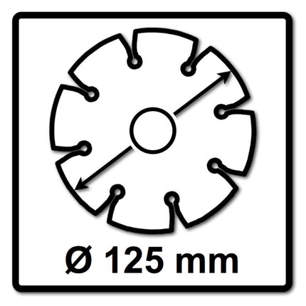 Bosch Standard for Universal disque à tronçonner diamanté 125 x 22,23 mm ( 2608615059 ) pour béton, acier-béton, brique, calcaire et sable-pierre