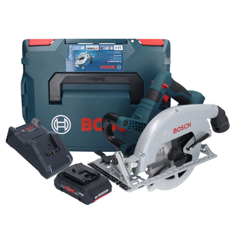 Bosch GKS 18V-70 L Akku Kreissäge 18 V Brushless 190 mm BITURBO + 1x ProCORE Akku 4,0 Ah + Ladegerät + L-Boxx - Toolbrothers