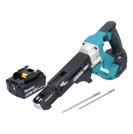 Makita DFR 551 G1 Akku Magazinschrauber 18 V 25 - 55 mm Brushless + 1x Akku 6,0 Ah - ohne Ladegerät - Toolbrothers