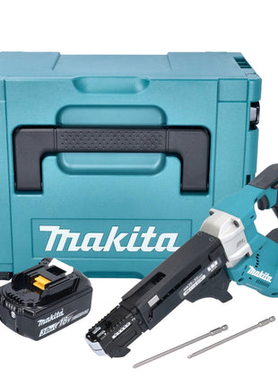 Makita DFR 551 F1J Akku Magazinschrauber 18 V 25 - 55 mm Brushless + 1x Akku 3,0 Ah + Makpac - ohne Ladegerät - Toolbrothers