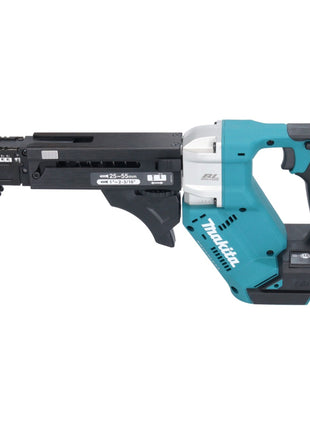 Makita DFR 551 RG1J Akku Magazinschrauber 18 V 25 - 55 mm Brushless + 1x Akku 6,0 Ah + Ladegerät + Makpac - Toolbrothers