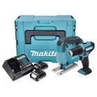 Makita CLX 237 SAJ Kit spécial batterie DF 333 D Perceuse-visseuse à percussion sans fil + JV 101 D Scie sauteuse sans fil + 2x batterie 2,0 Ah + chargeur + Makpac