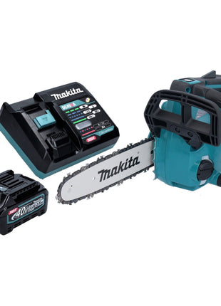 Motosierra a batería Makita UC 002 GD101 40 V máx. 25 cm 24,8 m/s sin escobillas + 1x batería 2,5 Ah + cargador