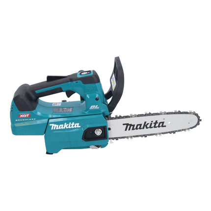 Makita UC 002 GM201 Tronçonneuse à chaîne sans fil 40 V max. 25 cm 24,8 m/s Brushless + 2x batterie 4,0 Ah + chargeur