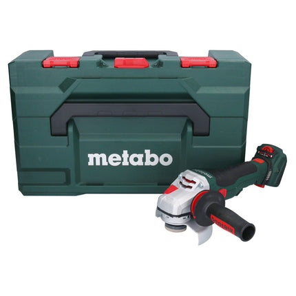 Metabo WVB 18 LTX BL 15-125 Quick Meuleuse d'angle sans fil 18 V 125 mm ( 601731840 ) Brushless + metaBOX - sans batterie, sans chargeur
