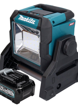 Makita ML003GM1 Projecteur de chantier LED à batterie 18 V / 40 V max. 1100 lm + 1x batterie 4,0 Ah - sans chargeur