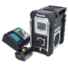 Makita DMR 108 RF1 Radio à batterie 10,8 V - 18 V Bluetooth IP64 + 1x batterie 3,0 Ah + chargeur