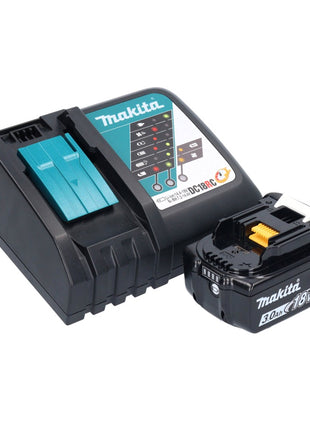 Makita DMR 108 RF1 Radio à batterie 10,8 V - 18 V Bluetooth IP64 + 1x batterie 3,0 Ah + chargeur