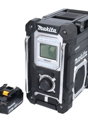 Makita DMR 108 M1 Radio sur batterie 10,8 V - 18 V Bluetooth IP64 + 1x batterie 4,0 Ah - sans chargeur