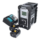 Makita DMR 108 RM Radio à batterie 10,8 V - 18 V Bluetooth IP64 + 2x batteries 4,0 Ah + chargeur