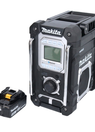 Makita DMR 108 T1 radio batería 10,8 V - 18 V Bluetooth IP64 + 1x batería 5,0 Ah - sin cargador