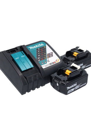 Makita DMR 108 RT batería radio 10,8 V - 18 V Bluetooth IP64 + 2x baterías 5,0 Ah + cargador