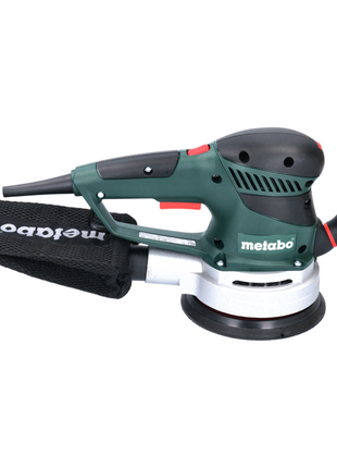 Metabo SXE 450 TurboTec Exzenterschleifer 350 Watt 150 mm ( 600129000 ) + 2x Toolbrothers SPIDER Schleifnetz-Set 80x Schleifnetze 150 mm Klett je 20x P80 / P120 / P180 / 240 - Toolbrothers