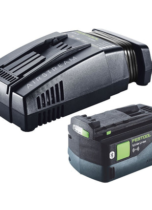 Festool Energie Set 1x BP 18 Li 5,0 ASI EU Akkupack 18 V 5,0 Ah ( 577660 ) + SCA 16 Schnellladegerät 10,8 V - 18 V ( 576953 ) - Toolbrothers