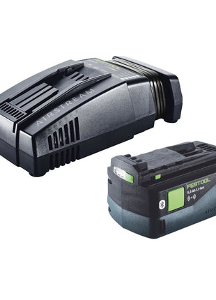 Festool Energie Set 1x BP 18 Li 5,0 ASI EU Akkupack 18 V 5,0 Ah ( 577660 ) + SCA 16 Schnellladegerät 10,8 V - 18 V ( 576953 ) + Systainer - Toolbrothers