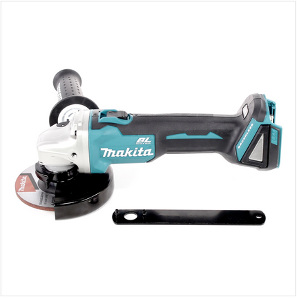 Makita DGA 506 Z Meuleuse d'angle sans fil 18 V 125 mm Brushless Solo + Toolbrothers MANTIS Set de disques à tronçonner - sans batterie, sans chargeur