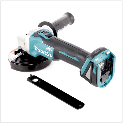 Makita DGA 506 Z Meuleuse d'angle sans fil 18 V 125 mm Brushless Solo + Toolbrothers MANTIS Set de disques à tronçonner - sans batterie, sans chargeur