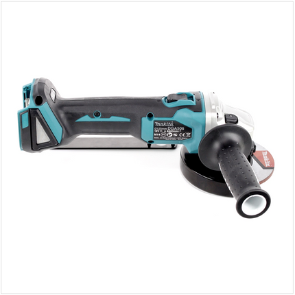 Makita DGA 506 Z Meuleuse d'angle sans fil 18 V 125 mm Brushless Solo + Toolbrothers MANTIS Set de disques à tronçonner - sans batterie, sans chargeur