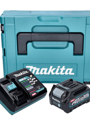 Kit de fuente de alimentación Makita 1x batería BL 4020 40 V máx. 2,0 Ah XGT + cargador DC 40 RA + Makpac