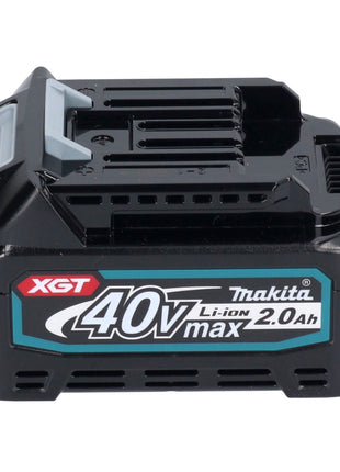 Kit source d'alimentation Makita 3x batterie BL 4020 40 V max. 2,0 Ah XGT + chargeur DC 40 RA + Makpac