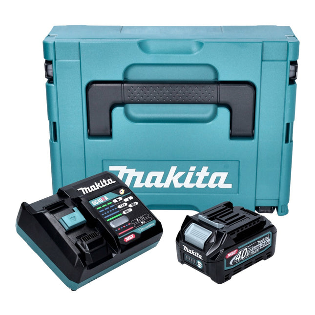 Makita Power Source Kit 1x BL 4025 batterie 40 V max. 2,5 Ah XGT + DC 40 RA chargeur + Makpac
