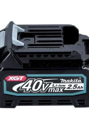 Kit de fuente de alimentación Makita 1x batería BL 4025 40 V máx. 2,5 Ah XGT + cargador DC 40 RA + Makpac