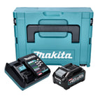 Makita Power Source Kit 1x BL 4040 batterie 40 V max. 4,0 Ah XGT+ DC 40 RA chargeur + Makpac