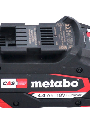 Metabo Basic Set 2x batteries Li-Power 18 V 4,0 Ah + chargeur Metabo SC 30 12 - 18 V