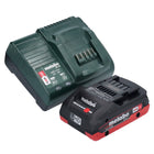 Metabo Basic Set 1x LiHD Akkupack 18 V 4,0 Ah ( 625367000 ) + Metabo SC 30 Ladegerät 12 - 18 V ( 316067840 ) - Toolbrothers